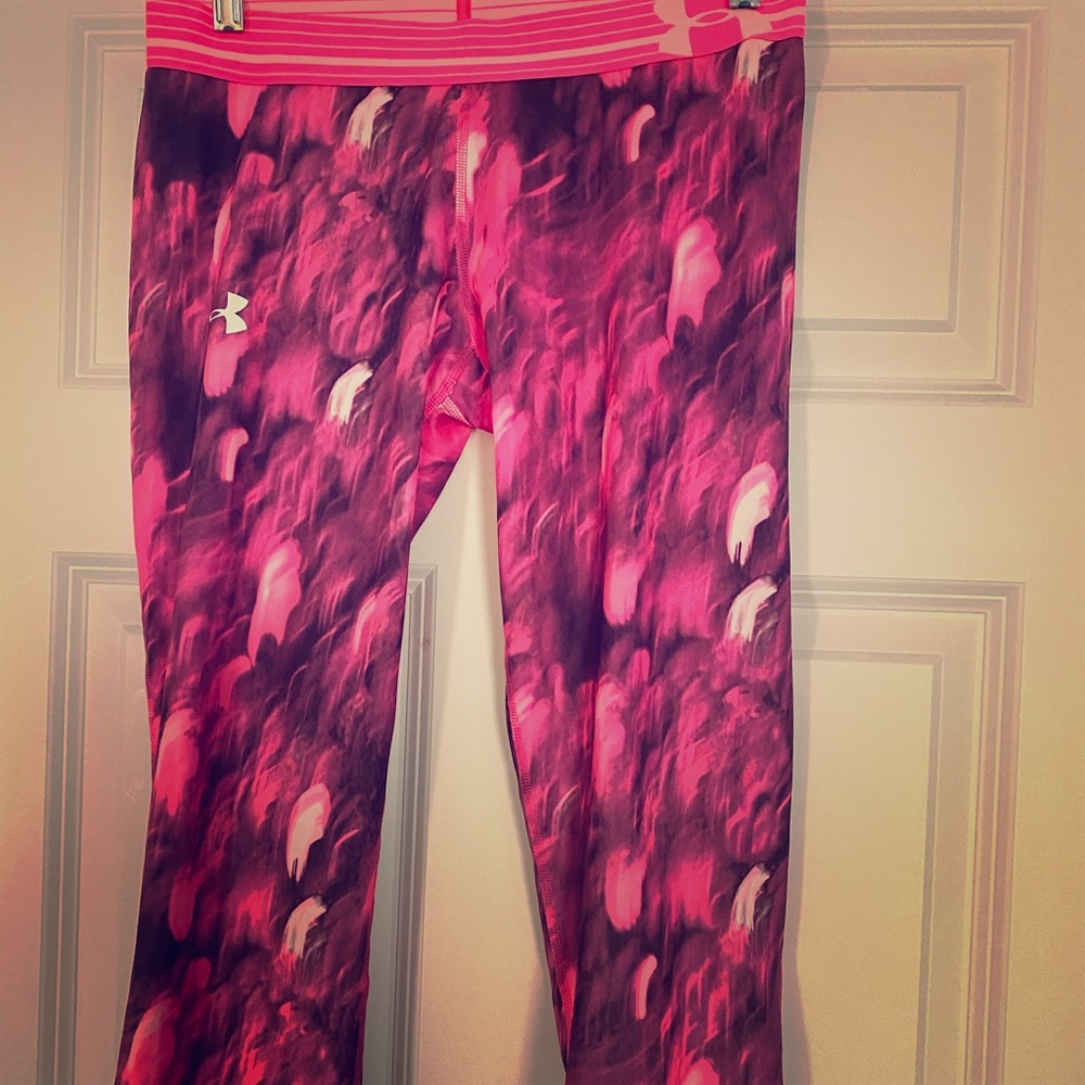 Capri fitted sports leggings
